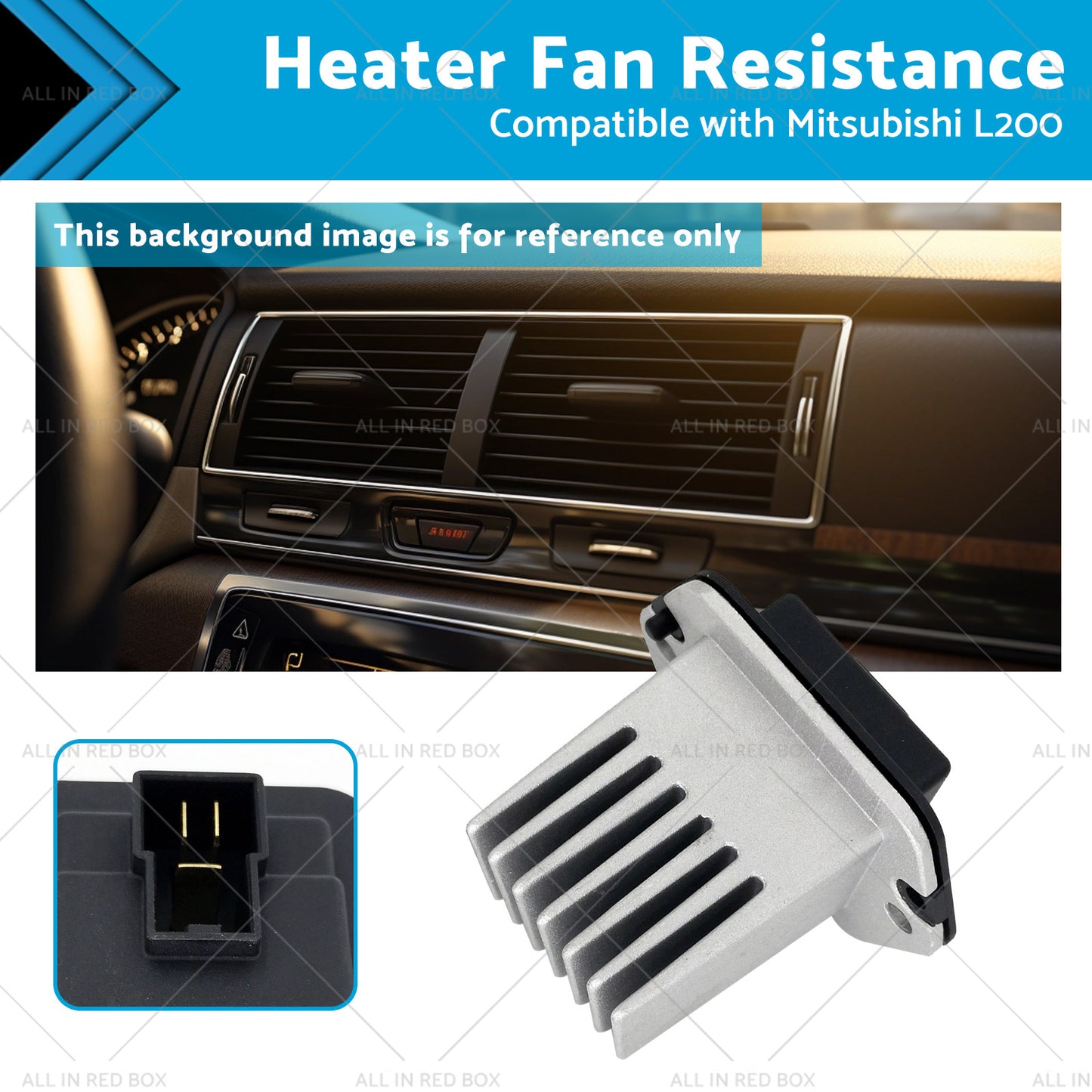 Heater Fan Resistance Suitable for 2. 5i Mitsubishi L200  05  Pajero Sport  08