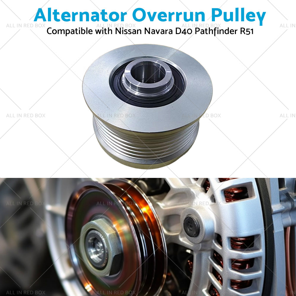 Alternator Overrunning Pulley Suitable For Nissan Navara D40 Pathfinder R51 2. 5L