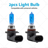 2PCS HB3 9005 100W 12V Xenon White 6000K Light Car Headlight Lamp Globes Bulbs