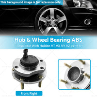 RH Front Hub  and  Wheel Bearing Suitable For Holden Commodore VT VX VY VZ 92115771