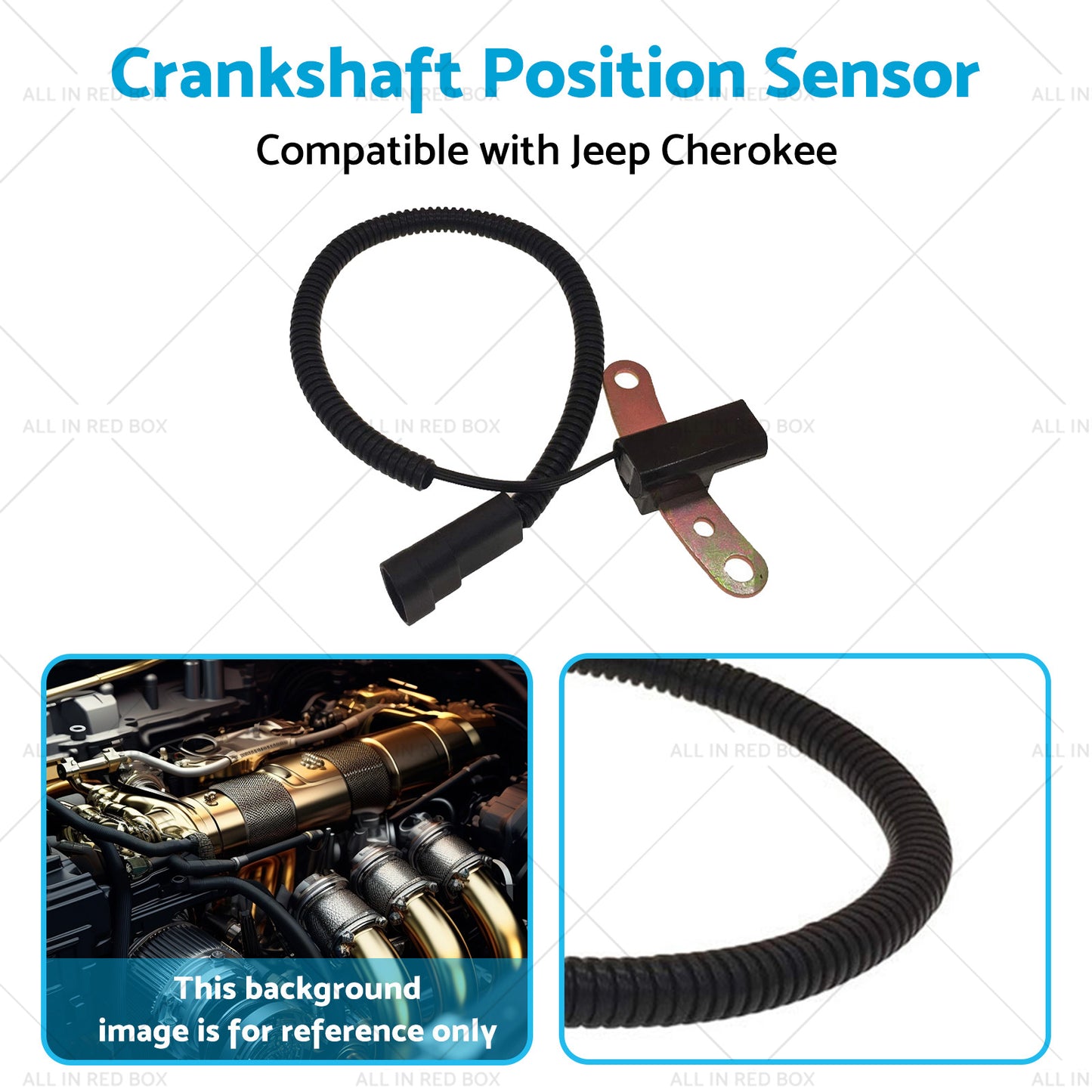 Crankshaft Position Sensor Suitable for Jeep Cherokee Dodge Caravan 2. 5L 93-96