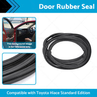 Sliding Door Rubber Seal Moulding Strip Suitable For Toyota Hiace Low Roof 05-17