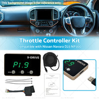 Throttle Controller Kit Suitable for Nissan Navara NP300 D23 2015-2023