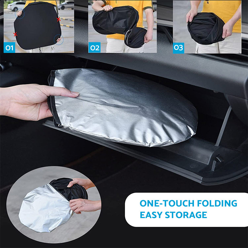 Wind Screen Sun Shade Suitable For Honda CR-V CRV 17-23 UV Block Visor Foldable