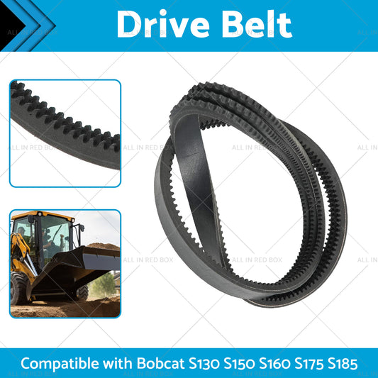 7100104 Alternator Drive Belt For Bobcat S130 S150 S160 S175 S185 S205 S450 S510