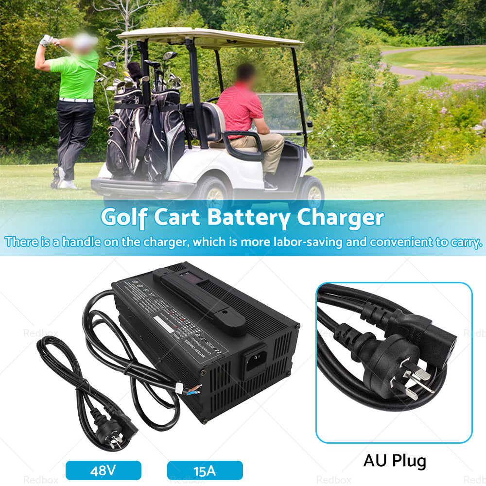 48V or 15A Golf Cart Battery Charger For Star EzGo Club Car DS TXT Yamaha Forklift