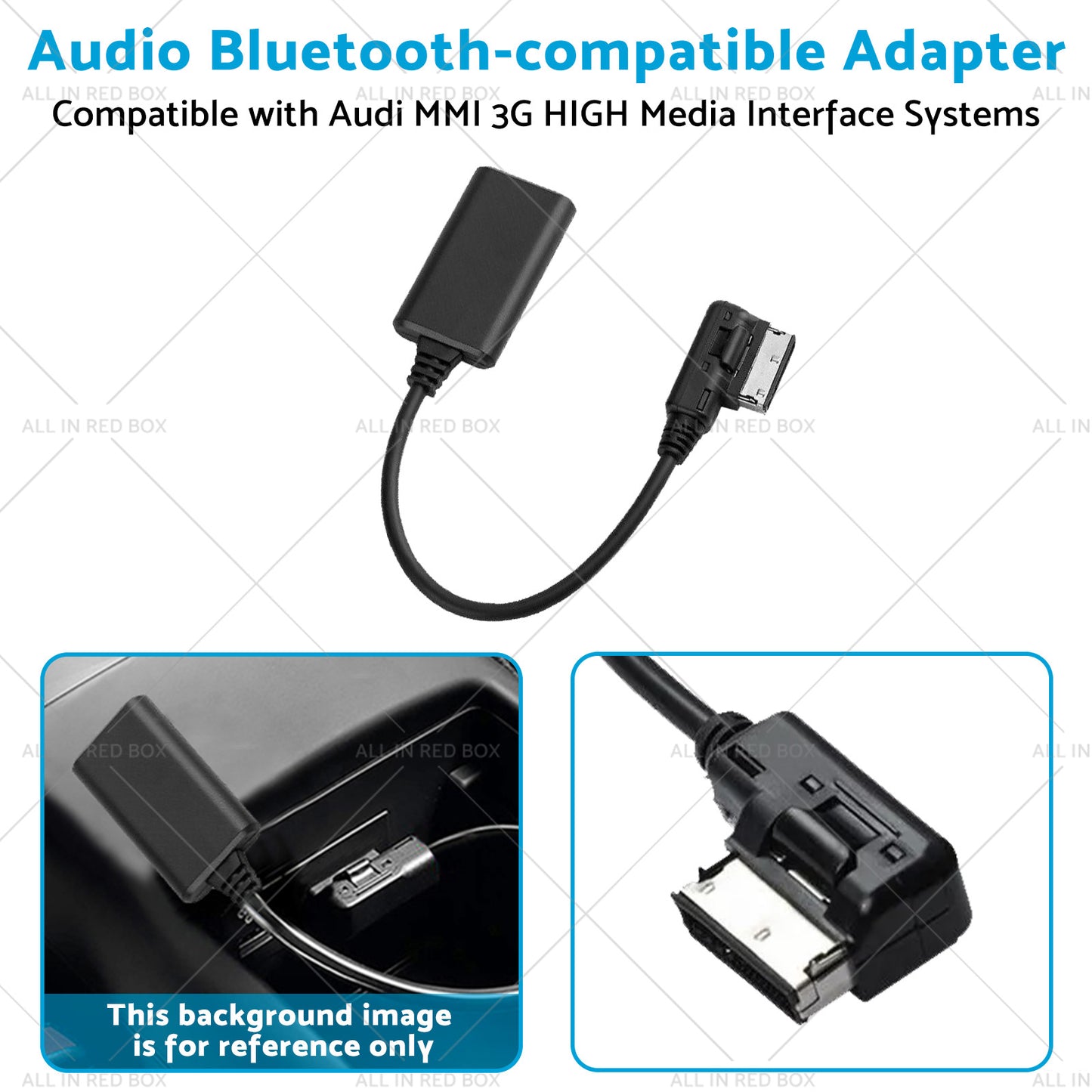 {{ For Audi VW AUX Audio Cable Adapter AMI MDI MMI 3G System Bluetooth-compatible }} - Buy Car Parts Online at {{ Kaka Auto Parts }}.