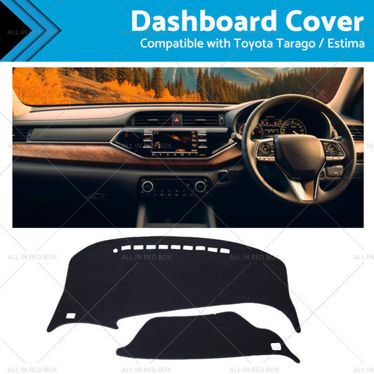 Dash Mat Suitable for Toyota Previa 50 2006-2019 XR50 Estima Tarago Dashboard