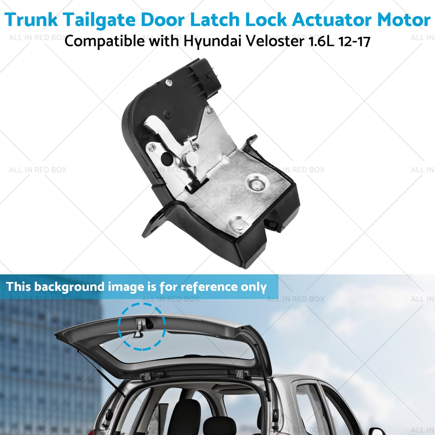 Tailgate Door Latch Lock Actuator Motor Suitable For Veloster Hyundai 1. 6L 12-17