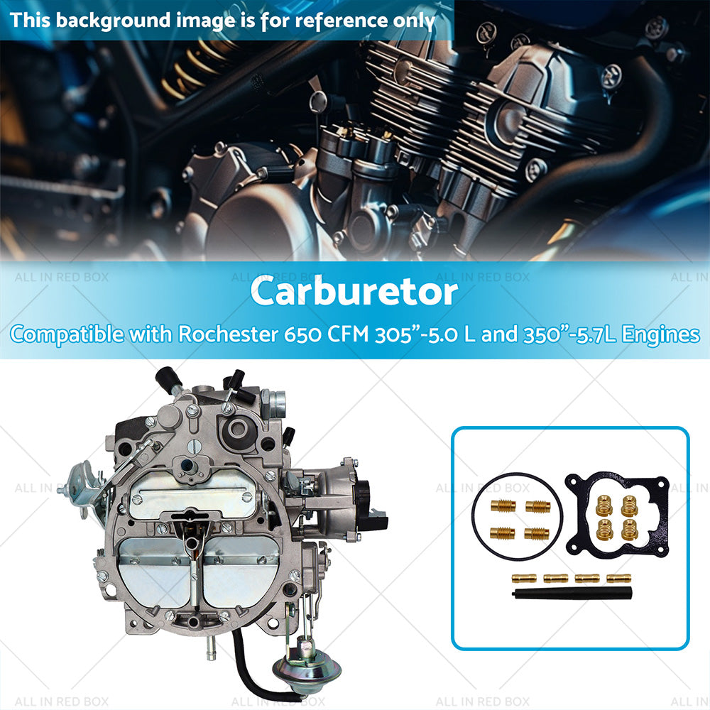 Electric Choke Carburetor Suitable For 305-350 Engines 650 CFM 17066432