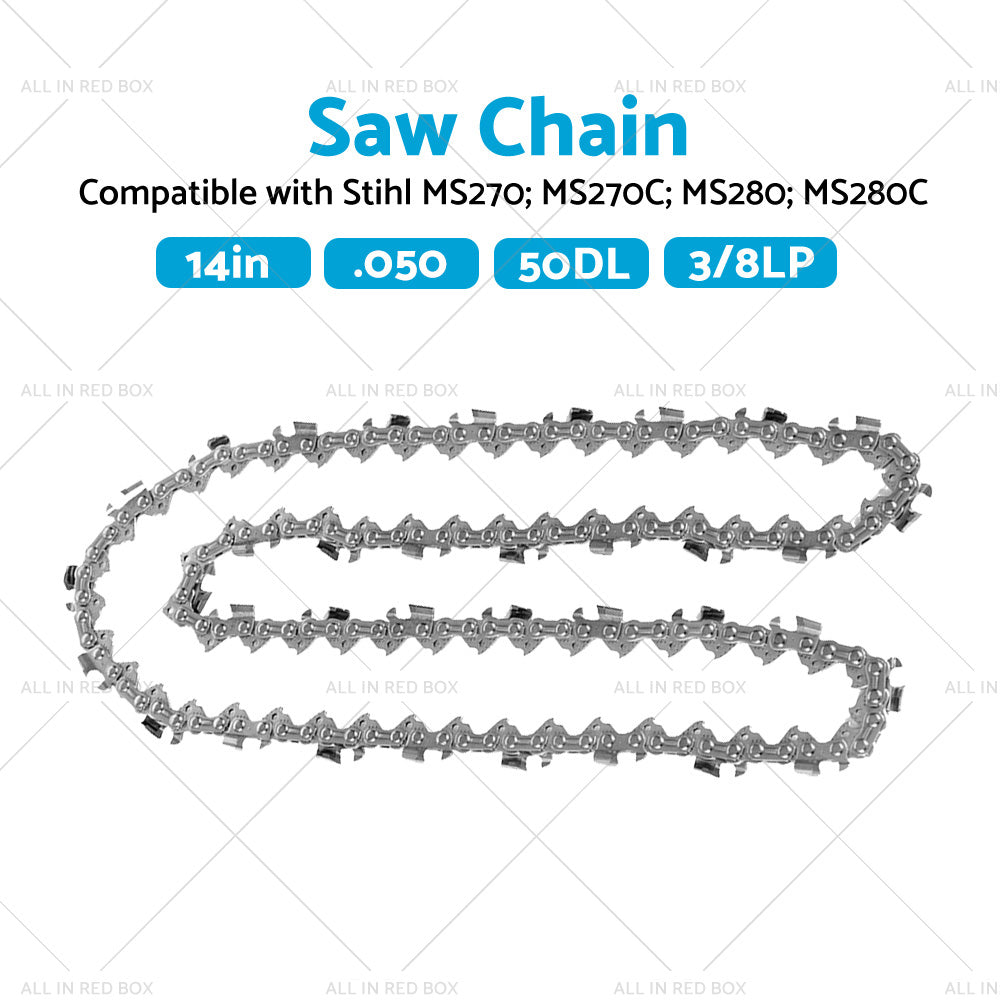 14inch 50DL 3 8 LP. 050 Carbide Chainsaw Chain Suitable for Stihl MS270 MS280 MS290