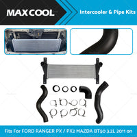 Front Mount  Intercooler Kit For Ford Ranger PX PX2 Mazda BT50 3. 2L Turbo 2011