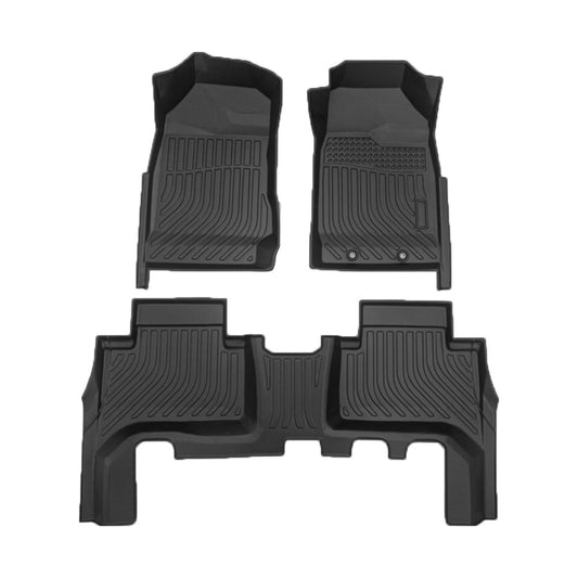 3D TPE Floor Mats Suitable For Isuzu MU-X / MUX 2012-2021 Anti-Slip Waterproof Full Cover