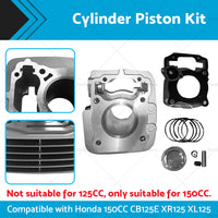 57. 3mm 150CC Cylinder Piston Big Bore Kit Suitable For HONDA CB125E XR125L XL125