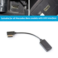 AMI MMI Car Bluetooth-compatible Aux Receiver Cable Adapter For Mercedes Benz