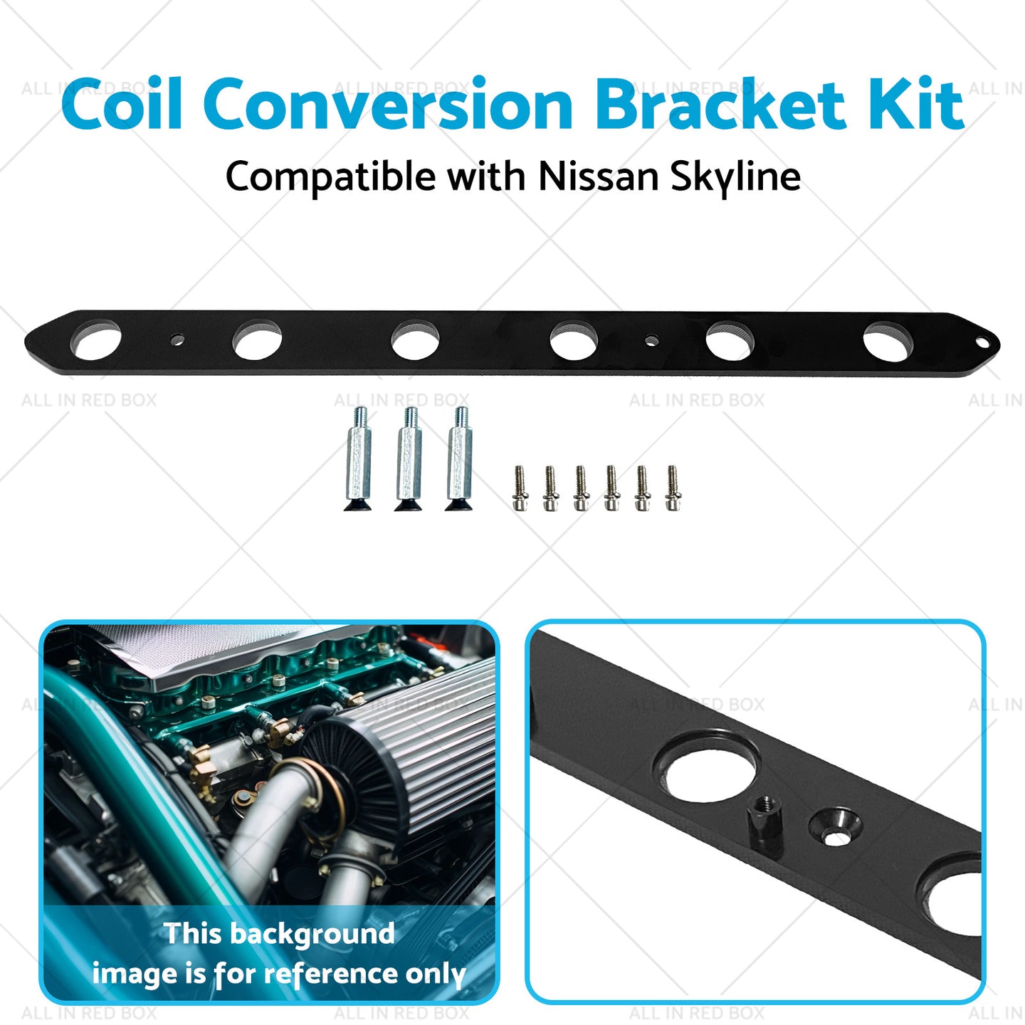 {{ Coil Conversion Bracket Kit Suitable for Nissan Skyline RB26 RB20 RB25 }} - Buy Car Parts Online at {{ Kaka Auto Parts }}.
