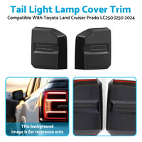 {{ 2X Tail Light Lamp Cover Trim Suitable For Toyota Land Cruiser Prado LC250 2024 }} - Buy Car Parts Online at {{ Kaka Auto Parts }}.