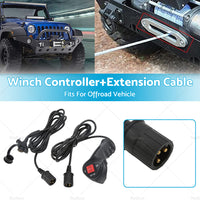 Winch Remote Controller Electric Universal Control Switch For Offroad Vehicle