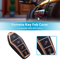 Remote Key Fob Cover Protector Car Key Case Suitable For BYD Atto 3 Accessories Durable