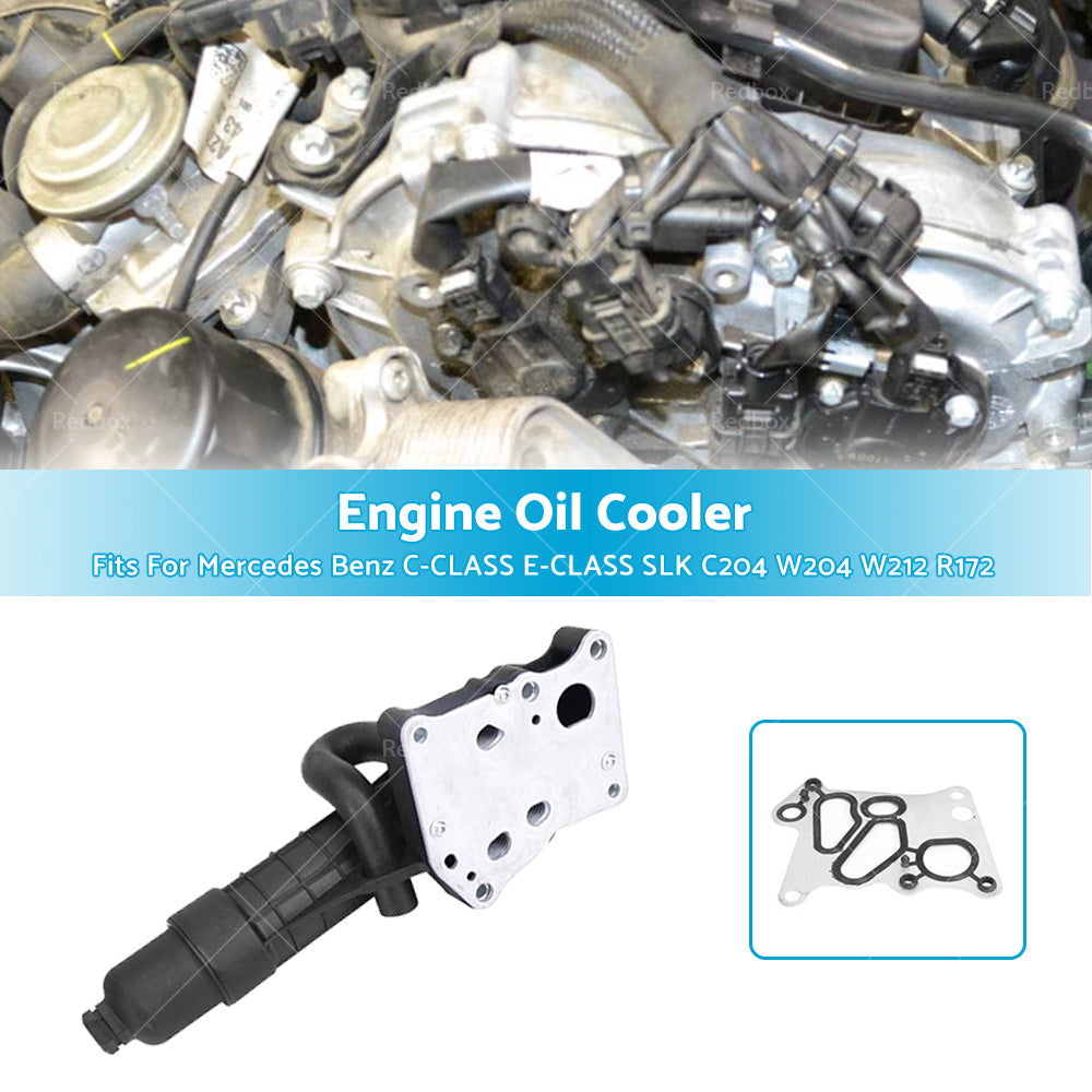 Engine Oil Cooler Suitable For Mercedes Benz A207 C207 W212 R172 A2711801410