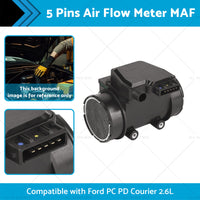 E5T50371 5 Pins Air Flow Meter MAF Suitable for Ford PC PD Courier 2. 6L 91-99