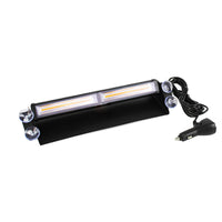 Amber Bar LED Flashing Beacon Strobe Warning Light Car Truck For Windshield Dash
