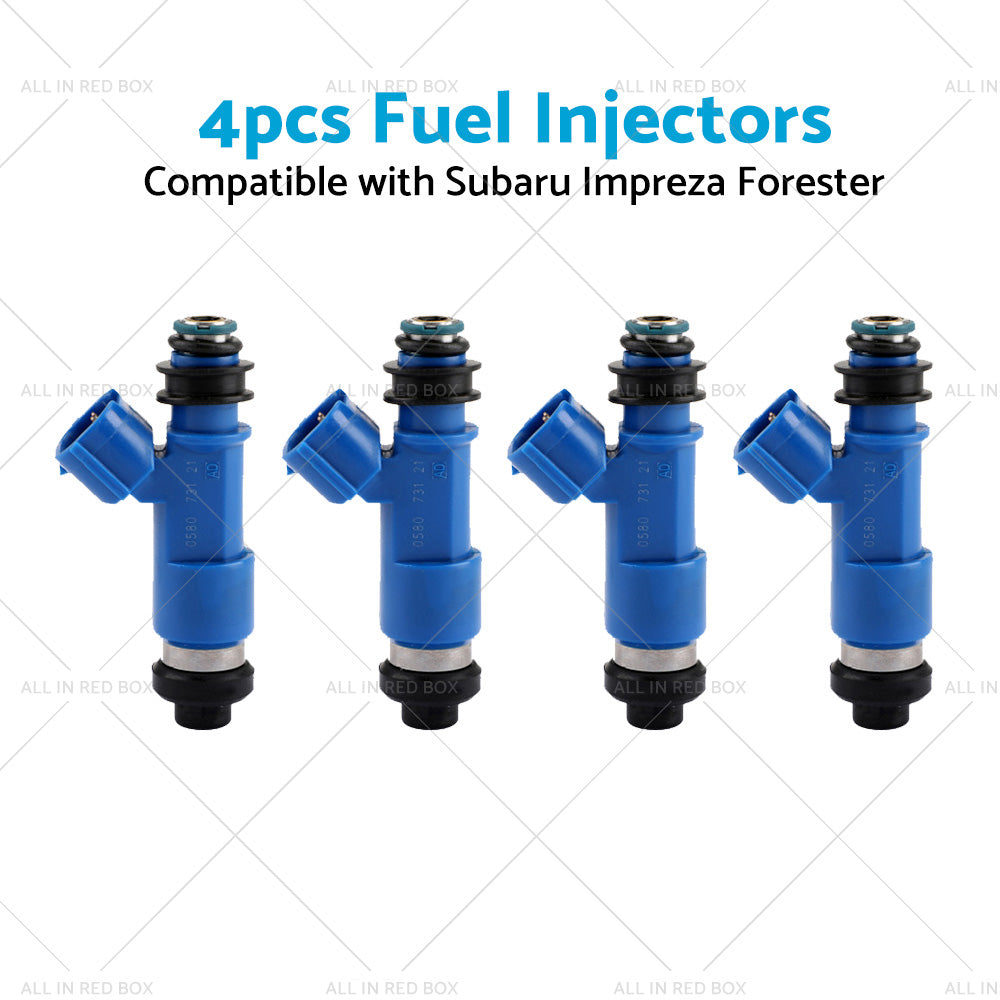 4PCS 565cc Fuel Injector Suitable For Subaru Impreza Forester Legacy 16611-AA720