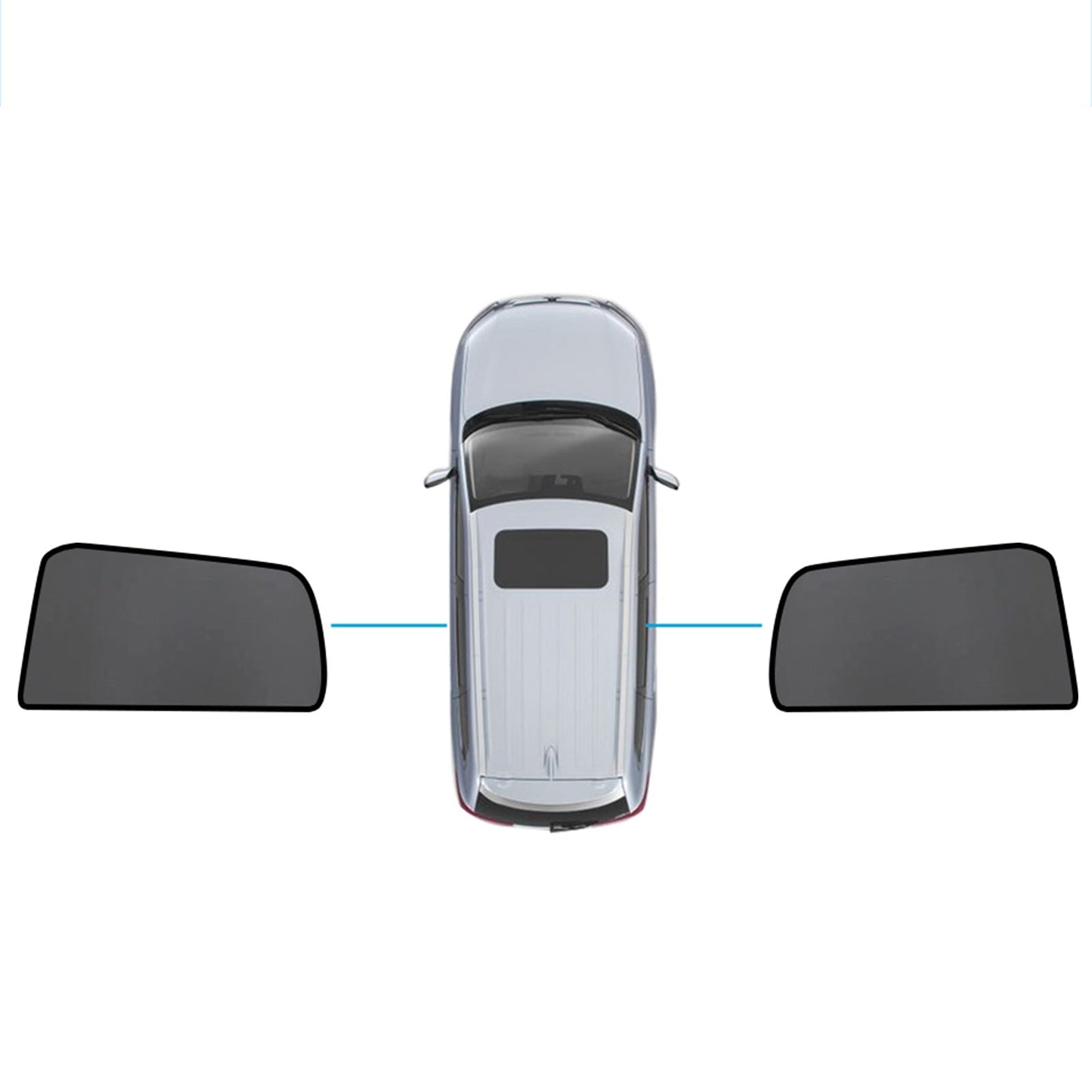 {{ Car Window Magnetic Mesh Sun Blind Shades Suitable for Mitsubishi ASX 2010-2025 }} - Buy Car Parts Online at {{ Kaka Auto Parts }}.