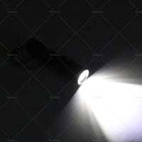 1pcs Black USB Rechargeable LED Flashlight Waterproof Torch Outdoor