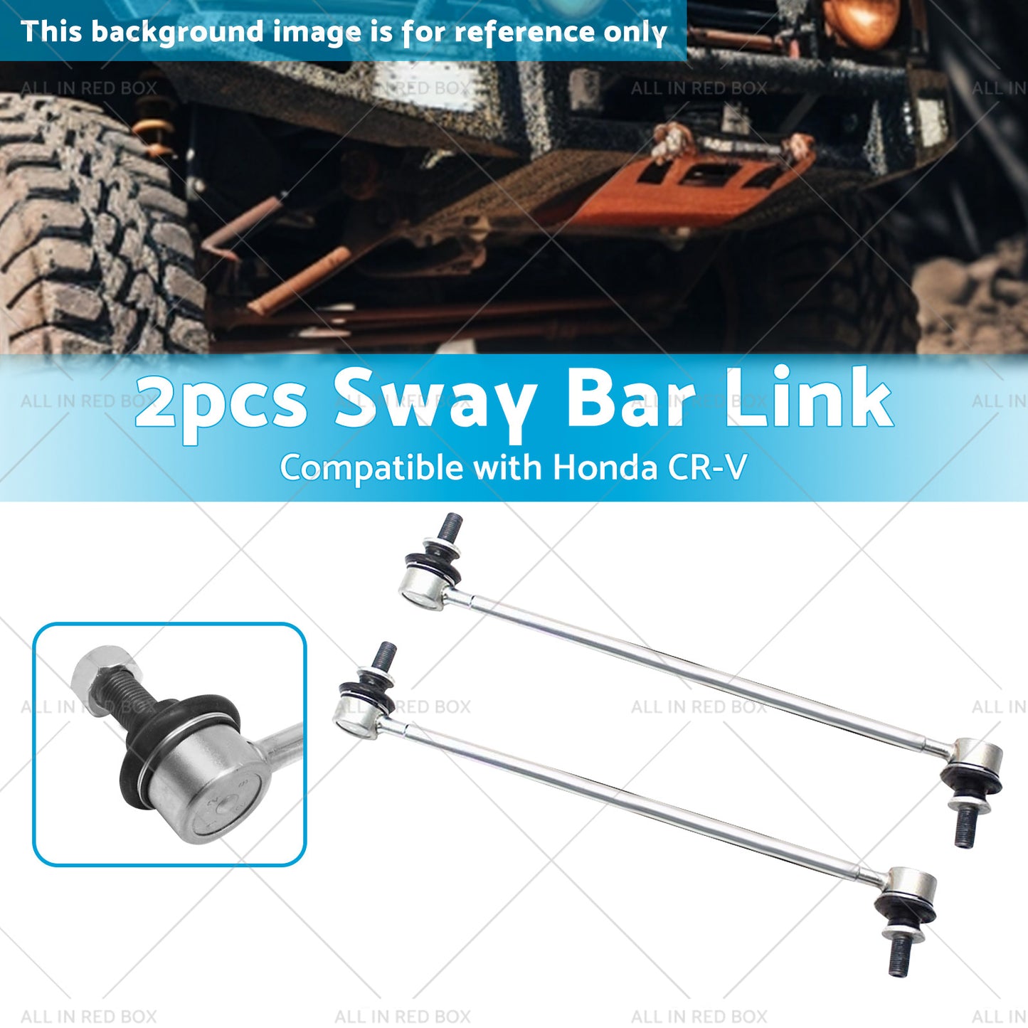 2x Front Sway Bar Link Suitable for Honda CR-V RE RM 2007-2012