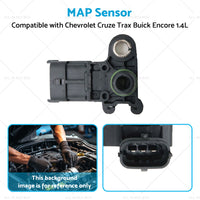 55567257 MAP Sensor Suitable for 13-20 Chevrolet Cruze Trax Buick Encore 1. 4L