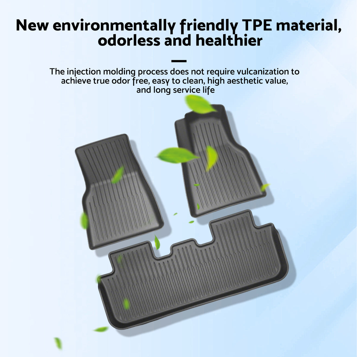 Floor Boot Frunk Mat Set 3D All-Weather Suitable For Model Y 2025-On Juniper RHD