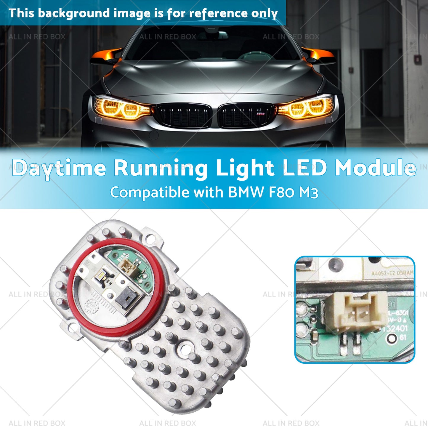 63117263051 Headlight Insert Diode Module LED Control Unit Suitable for BMW 328i