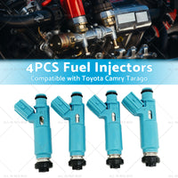 4PCS Fuel Injectors Suitable for Toyota Camry Tarago Avensis Verso 2AZ-FE 00-11