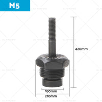 Rivet Nut Tool M3-8 Nutsert Adapter Suitable for Hand Wrench Electric Drill