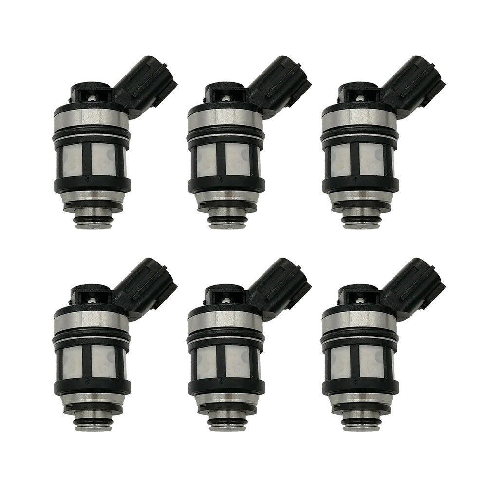 6PCS Fuel Injectors Suitable for Nissan Patrol GU Y61 4. 5L 1997-2001 16600-38Y10