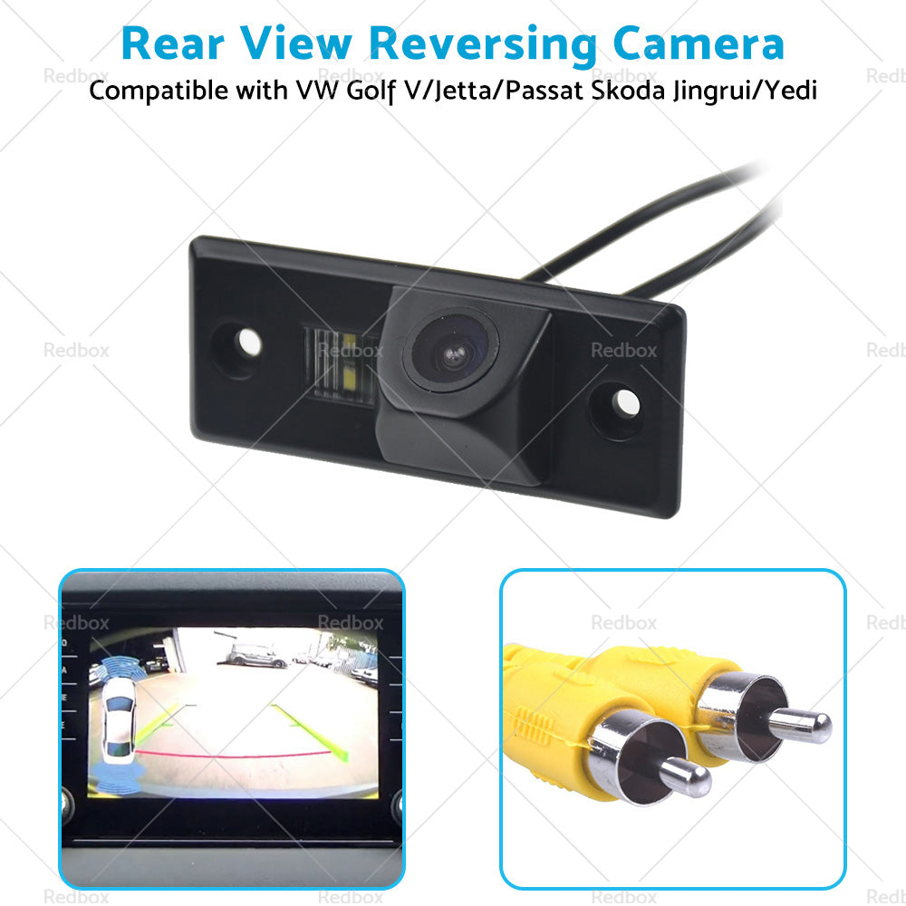 Rear View Reversing Camera Suitable for VW Volkswagen Tiguan Golf Passat Skoda