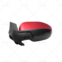 Left Side Red Door Mirror Suitable for Mazda 2 DE NEO MAXX Genki 2007-2014