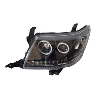 {{ Right Black LED Headlight HALO Projector Suitable for Toyota HILUX 2011-2014 }} - Buy Car Parts Online at {{ Kaka Auto Parts }}.