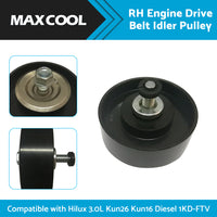 {{ Suitable For Toyota Hilux KUN16 KUN26 3. 0L Turbo Diesel Drive Belt Idler Pulley }} - Buy Car Parts Online at {{ Kaka Auto Parts }}.