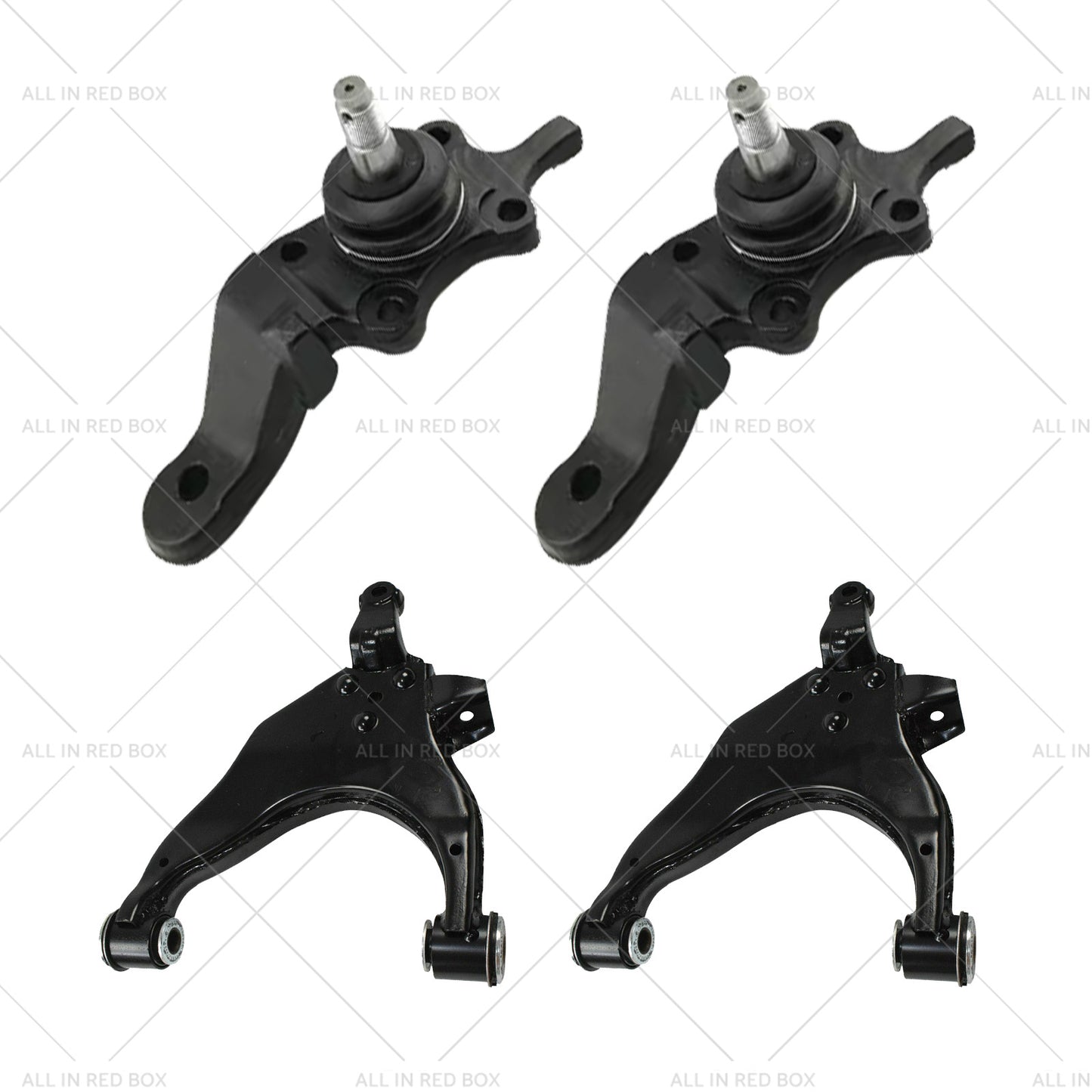 2 Lower Control Arm+Ball Joint Suitable for 96-03 Toyota Landcruiser KZJ95R