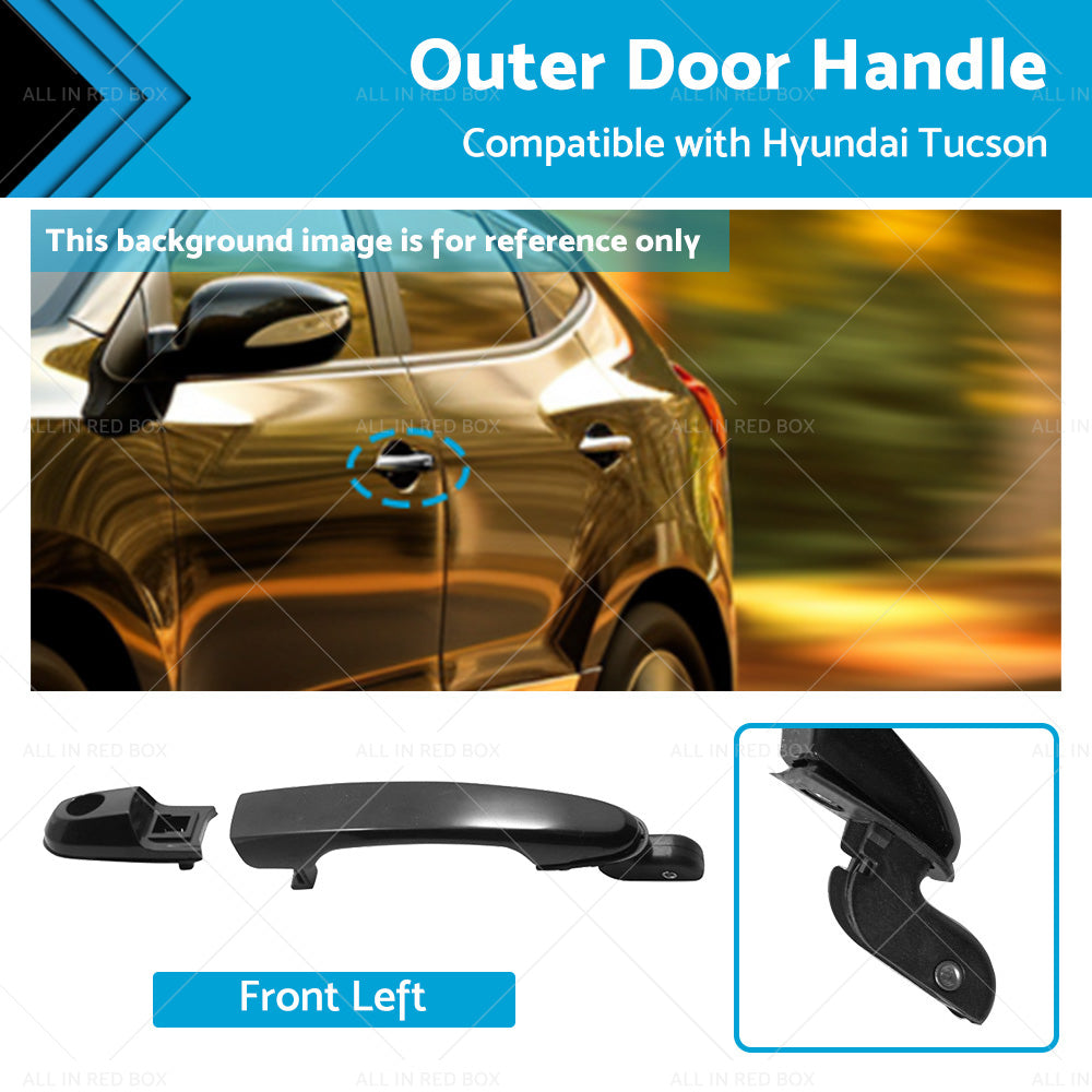 Front Left Exterior Outer Door Handle Suitable for Hyundai Tucson 2005-2009