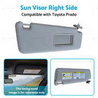 7431035A90B1 Sun Visor Right Side Suitable for Toyota Prado 10-23 74310-35A90-B1