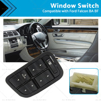 Power Window Switch with Illumination Suitable for 2002-2008 Ford Falcon BA BF