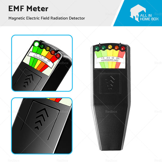 EMF Meter Paranormal Equipment Magnetic Field Ghost Hunting Radiation Detector