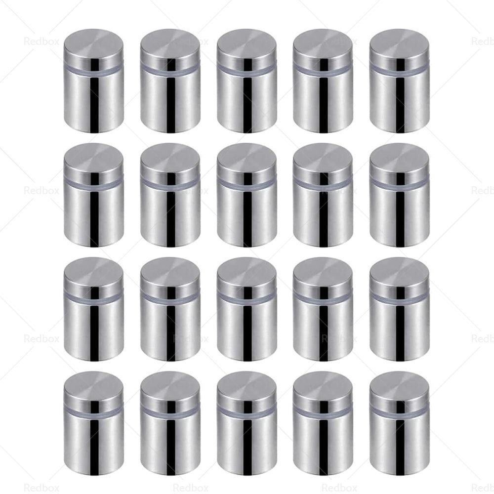 20 PCS Stainless Stand off Bolts Mount Standoffs Sign Advertisement Fixings