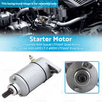 Starter Motor Suitable For Suzuki LTF250F Quad Runner 4WD LT-F LTF300F King 300