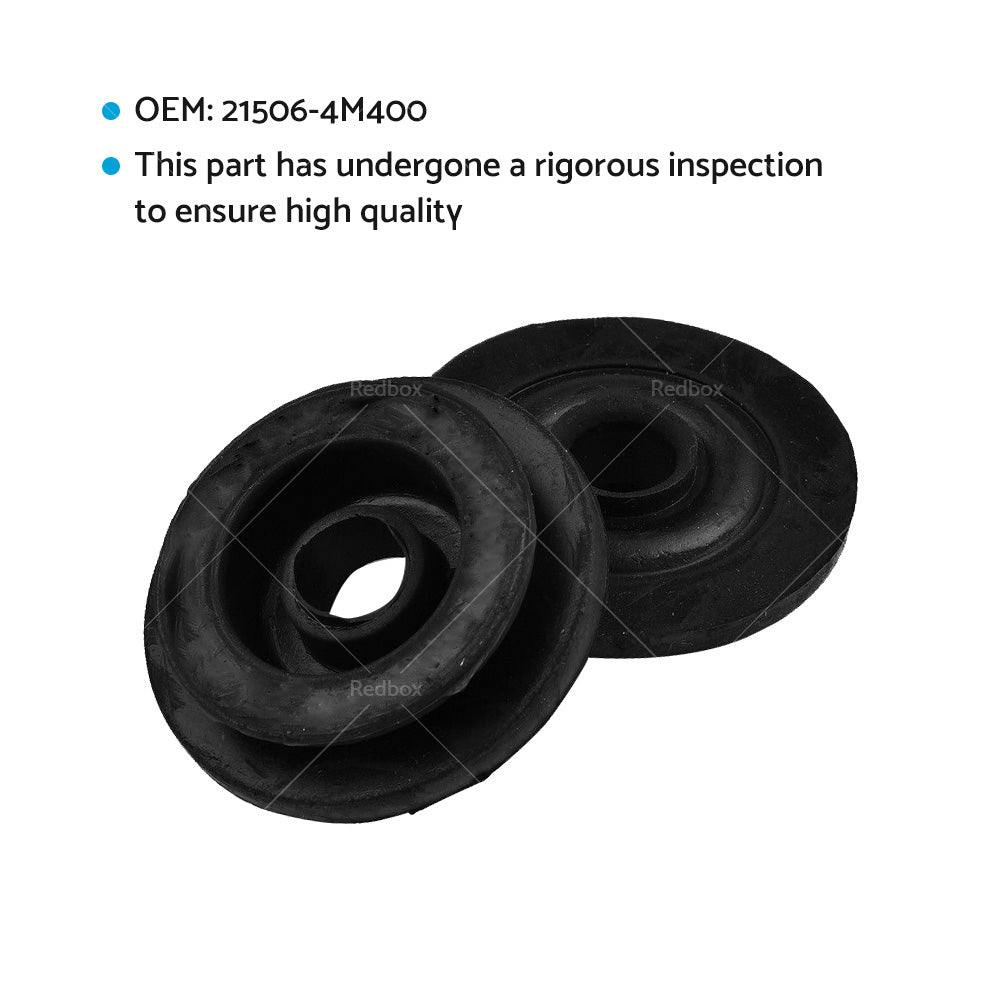 2x Rubber Fits For Nissan X-Trail T30 T31 Rogue T32 Radiator Bushing 21506-4M400