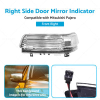 Wing Door Mirror Indicator Suitable for Mitsubishi Pajero NS-NX 11 2006-2019 RH