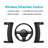 LED Wireless Blue-tooth Auto Car Steering Wheel Button Controller For Stereo